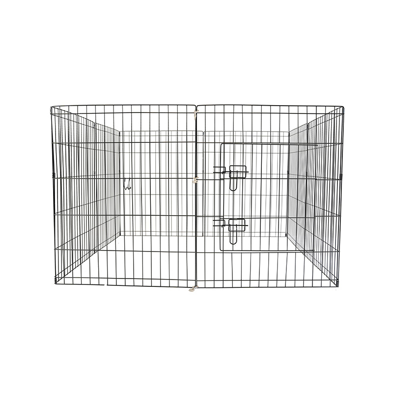 DH051-2 8 Panel Metal Pet Playpen Krat Lipat