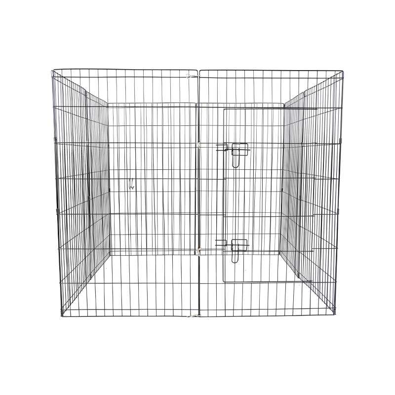 DH051-4 Boleh Lipat 8 Panel Metal Pet Playpen Cat Pagar