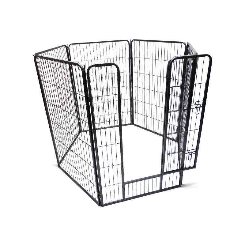 DH093-4 6 Panel Portable Outdoor Folding Heavy Duty Metal Pet Playpen