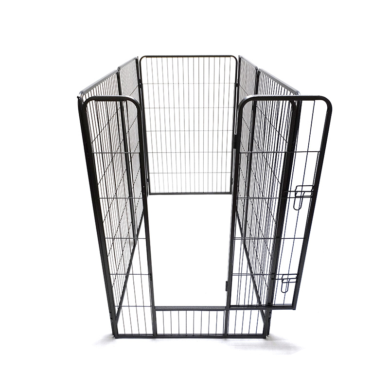 DH093-4 6 Panel Portable Outdoor Folding Heavy Duty Metal Pet Playpen